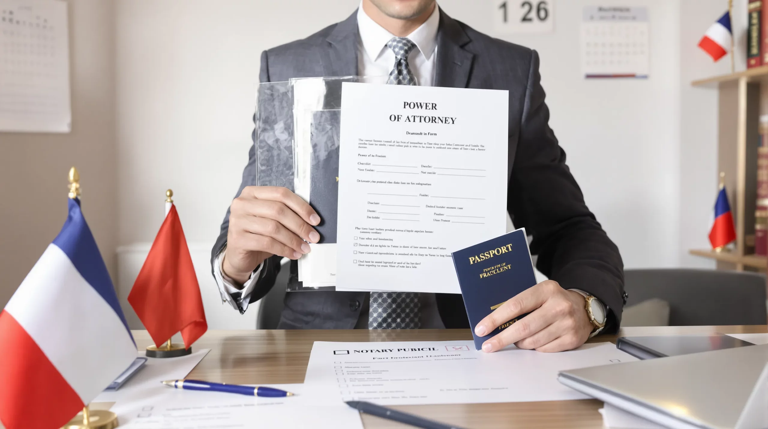 Using Notaries to Authenticate Foreign Power of Attorney for Visa Files